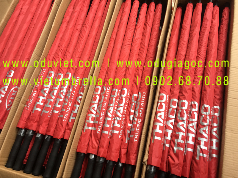 xưởng sản xuất ô dù cầm tay in logo quảng cáo